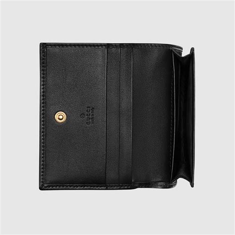 gucci marmount card case|Gucci card case sale.